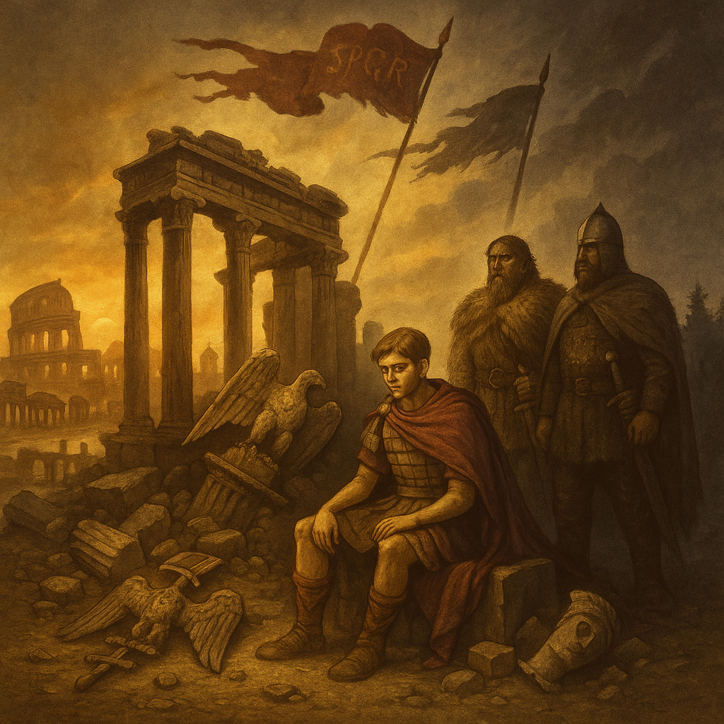 La Edad Media comienza el 4 de septiembre de 476 d.C., con la caída del Imperio Romano de Occidente.