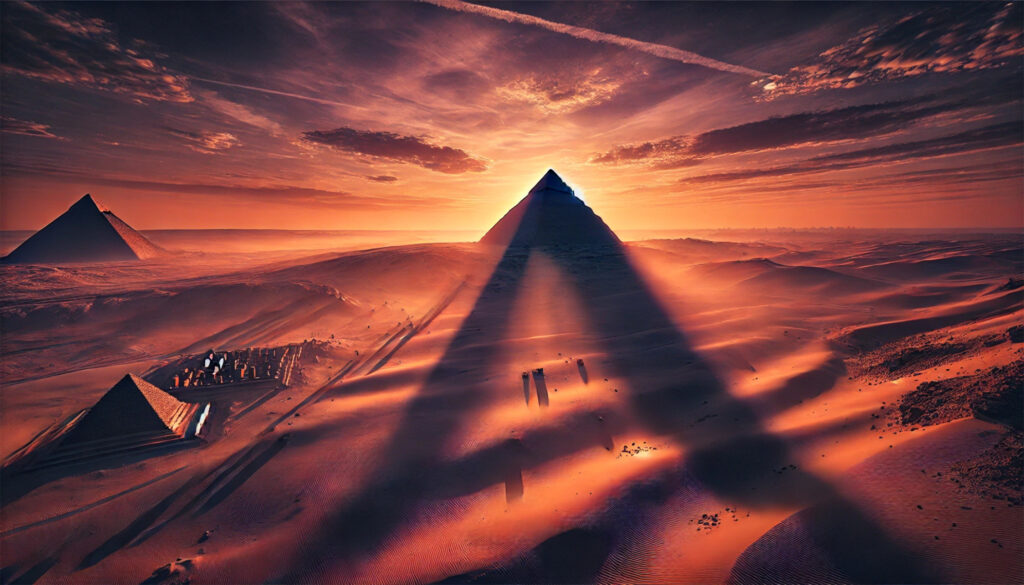 Panorámica de las Pirámides de Egipto