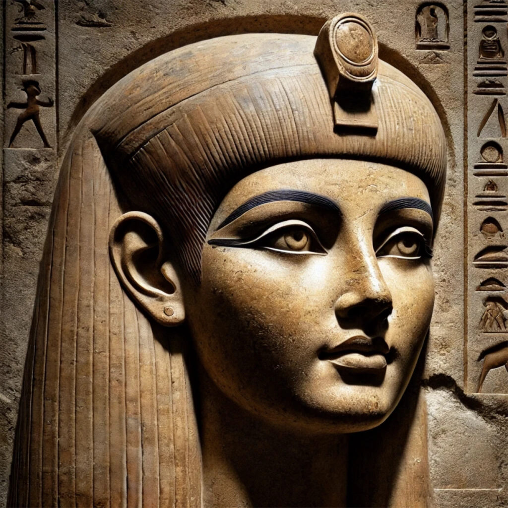 Retrato de la reina Cleopatra VII