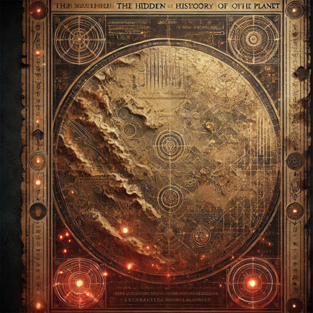 Un mapa antiguo y erosionado de Marte