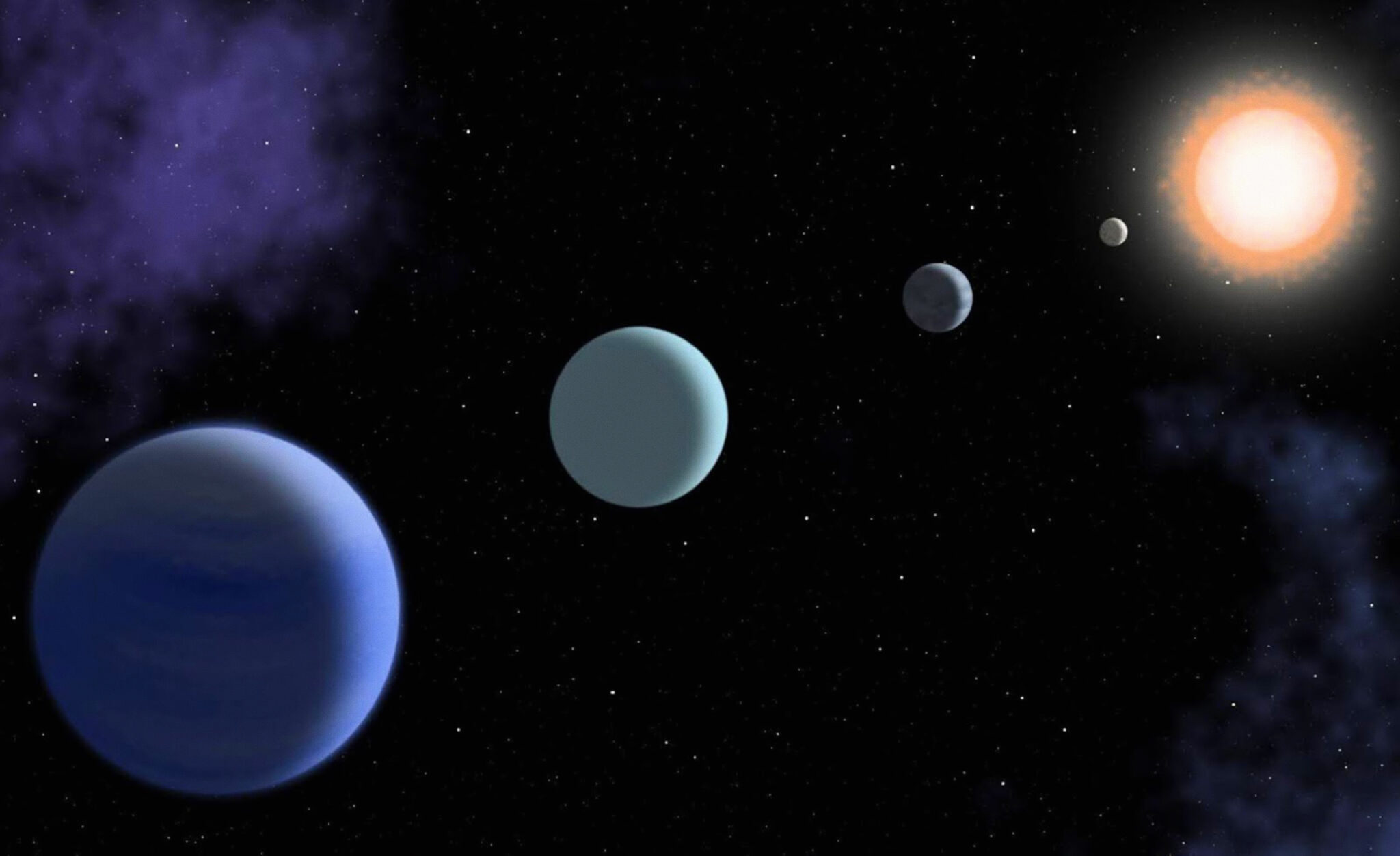 Un exoplaneta terrestre orbita en la zona habitable de la estrella